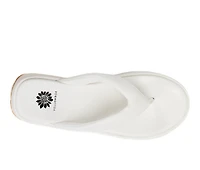 Women's Yellow Box Asbury Platform Flip-Flops