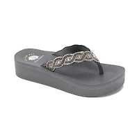 Women's Yellow Box Barbara Platform Flip-Flops