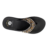 Women's Yellow Box Blaine Platform Flip-Flops