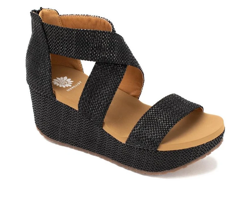Women's Yellow Box Bronwen Wedge Sandals