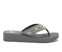 Women's Yellow Box Cathy Flip-Flops