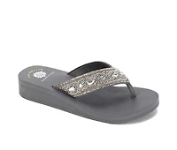Women's Yellow Box Cathy Flip-Flops