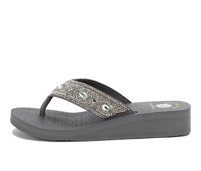 Women's Yellow Box Cathy Flip-Flops