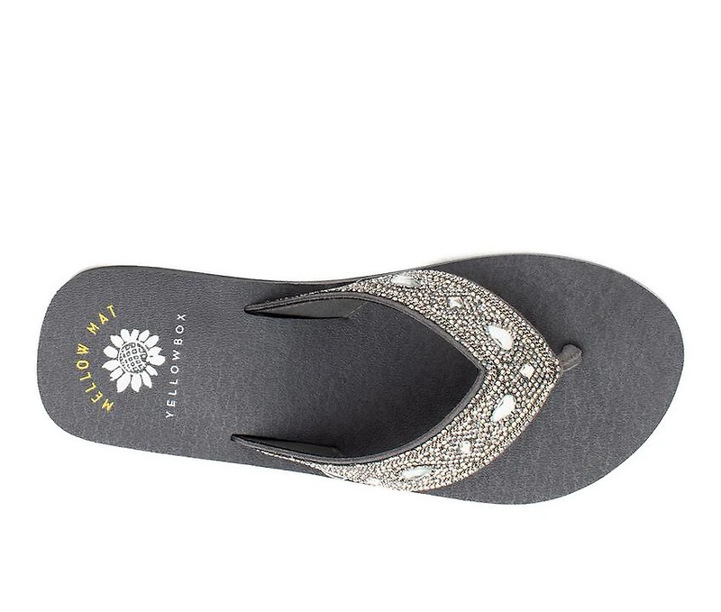 Women's Yellow Box Cathy Flip-Flops