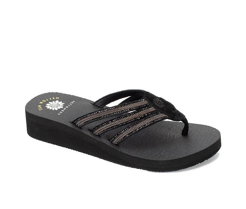 Women's Yellow Box Chelsea Flip-Flops