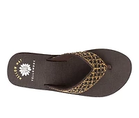 Women's Yellow Box Cesky Flip-Flops