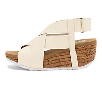 Women's Yellow Box Cavalli Wedge Sandals