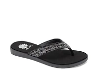 Women's Yellow Box Dashna Flip-Flops