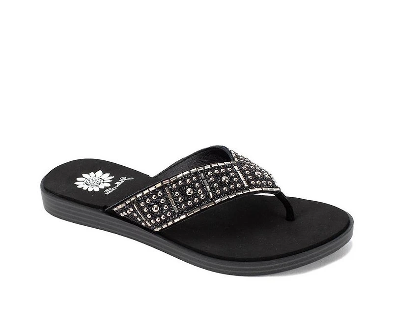 Women's Yellow Box Delana Flip-Flops