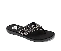 Women's Yellow Box Delana Flip-Flops