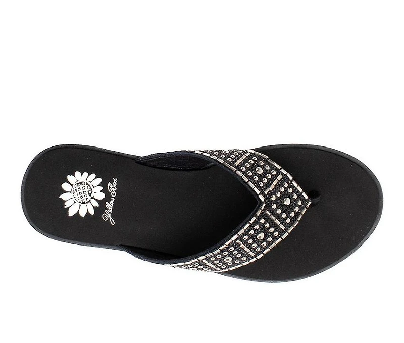 Women's Yellow Box Delana Flip-Flops