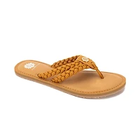 Women's Yellow Box Devina Flip-Flops