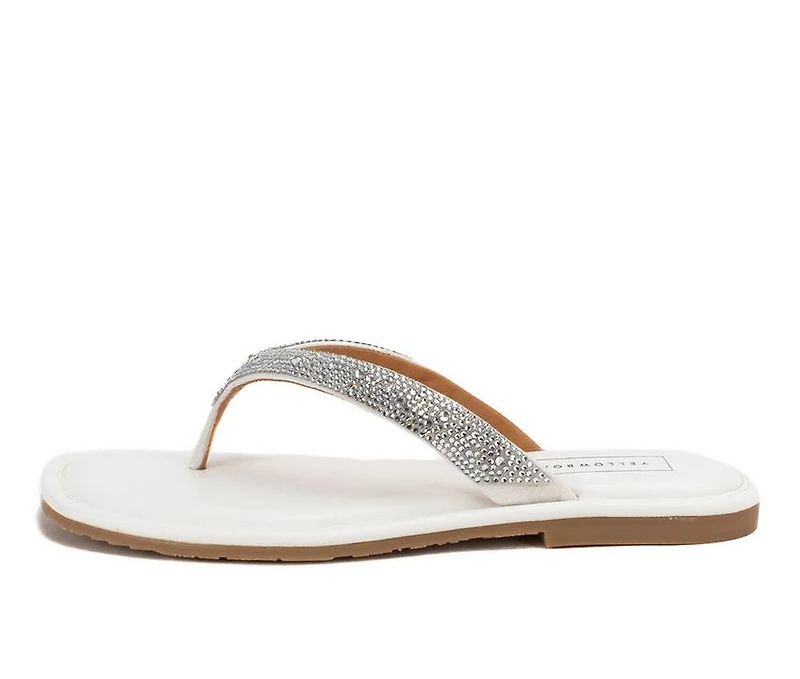 Women's Yellow Box Della Flip-Flops