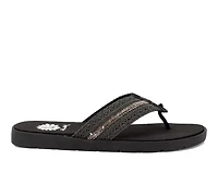 Women's Yellow Box Fania Flip-Flops