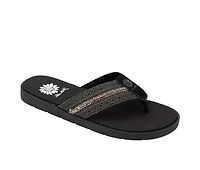 Women's Yellow Box Fania Flip-Flops