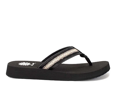 Women's Yellow Box Farnel Flip-Flops