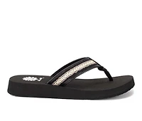 Women's Yellow Box Farnel Flip-Flops