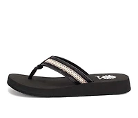 Women's Yellow Box Farnel Flip-Flops