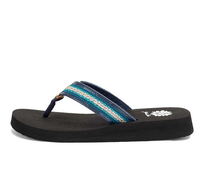 Women's Yellow Box Farnel Flip-Flops