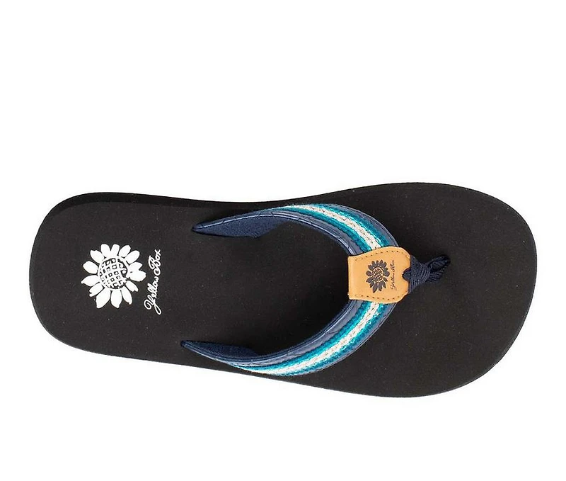 Women's Yellow Box Farnel Flip-Flops