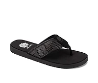 Women's Yellow Box Fellow Flip-Flops