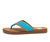 Women's Yellow Box Fellow Flip-Flops