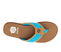 Women's Yellow Box Fellow Flip-Flops
