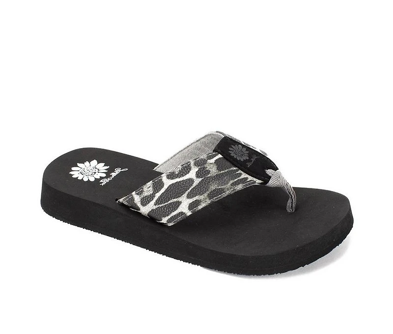 Women's Yellow Box Ferndale Flip-Flops
