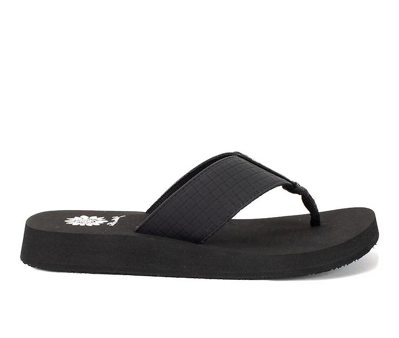 Women's Yellow Box Flinge Flip-Flops