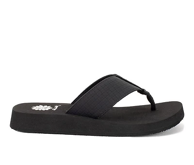 Women's Yellow Box Flinge Flip-Flops