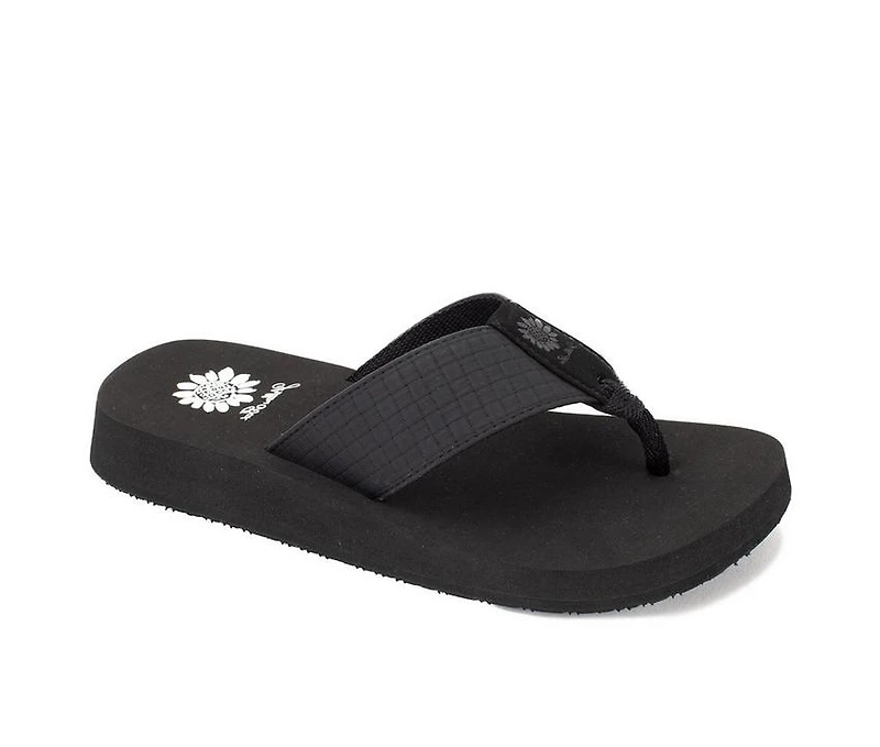 Women's Yellow Box Flinge Flip-Flops