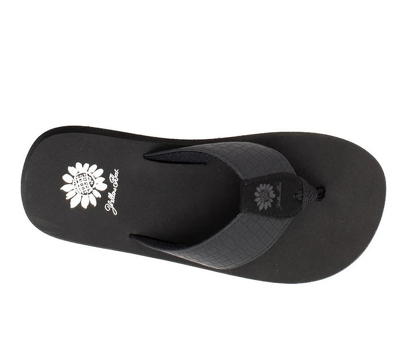 Women's Yellow Box Flinge Flip-Flops