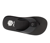 Women's Yellow Box Flinge Flip-Flops