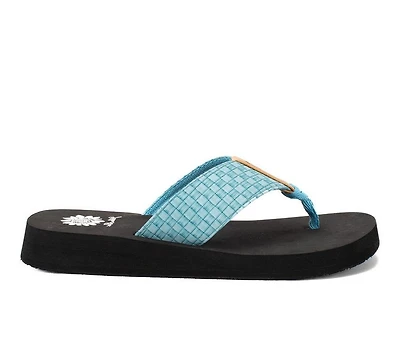 Women's Yellow Box Flinge Flip-Flops