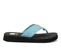 Women's Yellow Box Flinge Flip-Flops