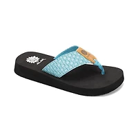 Women's Yellow Box Flinge Flip-Flops