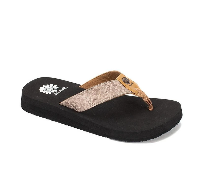 Women's Yellow Box Franca Flip-Flops