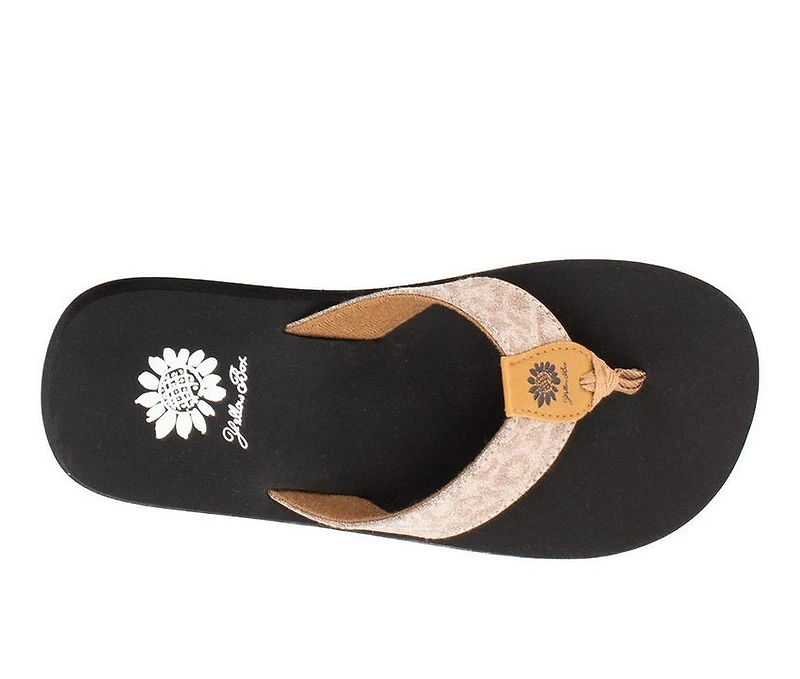 Women's Yellow Box Franca Flip-Flops