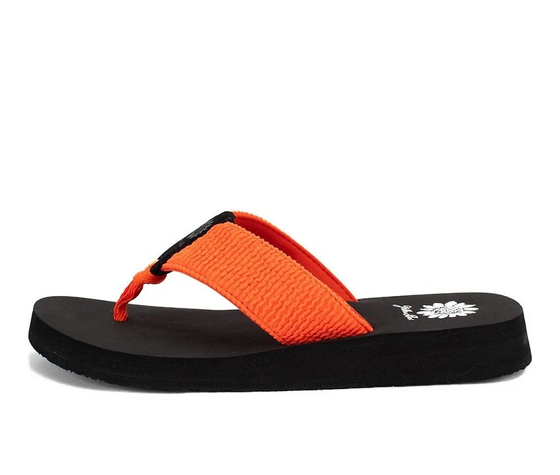Women's Yellow Box Frizzle Flip-Flops