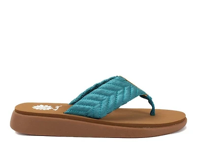 Women's Yellow Box Grant Flip-Flops