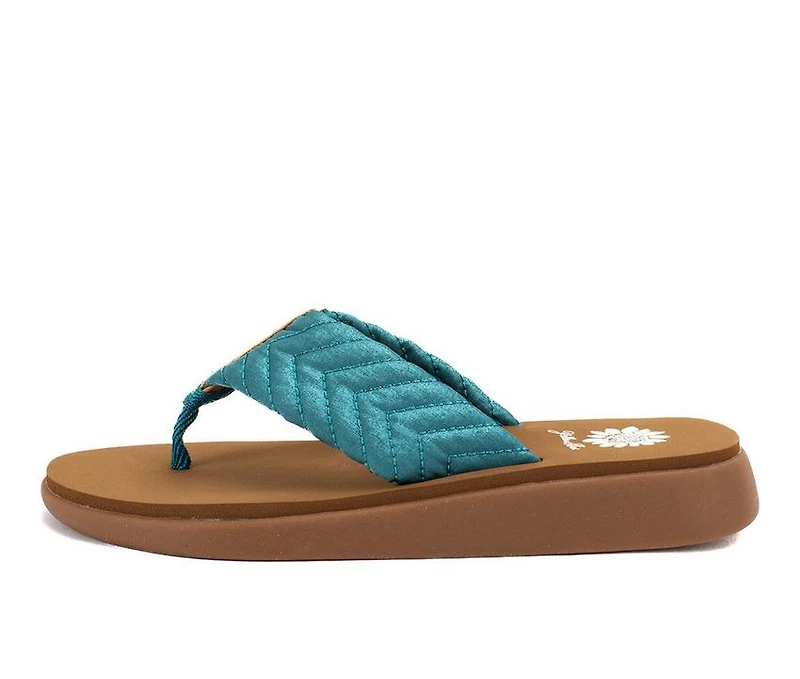 Women's Yellow Box Grant Flip-Flops
