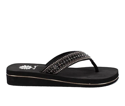 Women's Yellow Box Hemma Flip-Flops