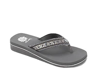 Women's Yellow Box Hemma Flip-Flops