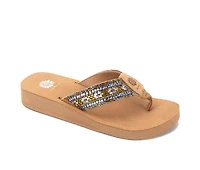 Women's Yellow Box Jabiru Flip-Flops