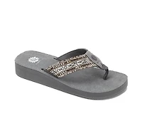 Women's Yellow Box Jabiru Flip-Flops