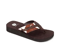 Women's Yellow Box Jafna Flip-Flops