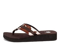 Women's Yellow Box Jafna Flip-Flops