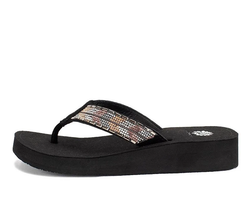 Women's Yellow Box Jaunty Flip-Flops