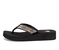 Women's Yellow Box Jaunty Flip-Flops