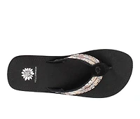 Women's Yellow Box Jaunty Flip-Flops